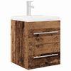 vidaXL Mueble de lavabo con caj&oacute;n Madera Vieja 38,5 x 41 x 48 cm