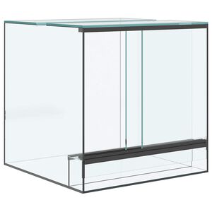 vidaXL Terrario Transparente 30 x 30 x 30 cm Cristal