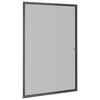 vidaXL Mosquitera para ventanas gris antracita 90x120 cm