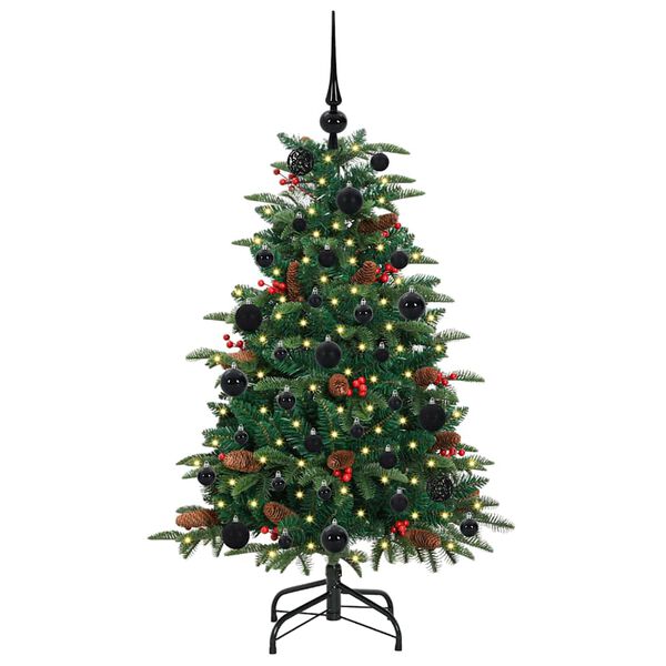 vidaXL &Aacute;rbol de Navidad artificial Verde 120 cm PVC, Metal y Pl&aacute;stico