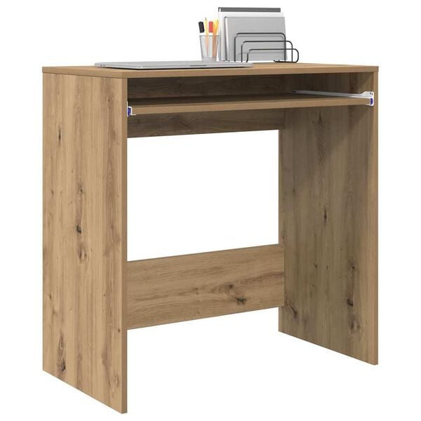 vidaXL Escritorio Roble artisan 77.5 x 43 x 79 cm Madera contrachapada