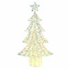 vidaXL &Aacute;rbol de Navidad con 160 LED c&aacute;lido 150 cm PET