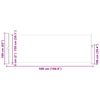 vidaXL Toldo lateral retr&aacute;ctil 160x500 cm gris