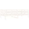 vidaXL Sof&aacute; cama sin colch&oacute;n madera maciza de pino blanco 90x200 cm