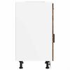 vidaXL Mueble bajo de cocina&nbsp;porto roble ahumado madera reconstituida