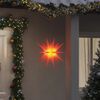 vidaXL L&aacute;mpara de Navidad con LED plegable roja 43 cm