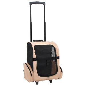 Carro plegable para mascotas multiusos arena