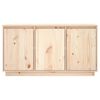 vidaXL Aparador de madera maciza de pino 111x34x60 cm
