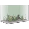 vidaXL Acuario con almacenamiento Transparente 60 x 35 x 40 cm Cristal