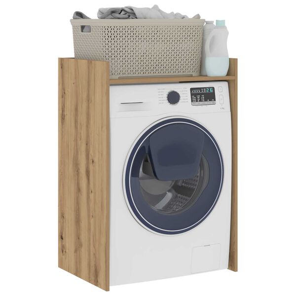 vidaXL Armario para lavadora Roble Artesanal 67,5 x 48 x 97 cm