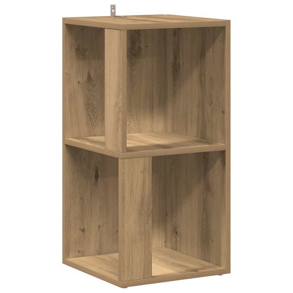 vidaXL Mueble de esquina madera ingenier&iacute;a roble artisan 33x33x67 cm
