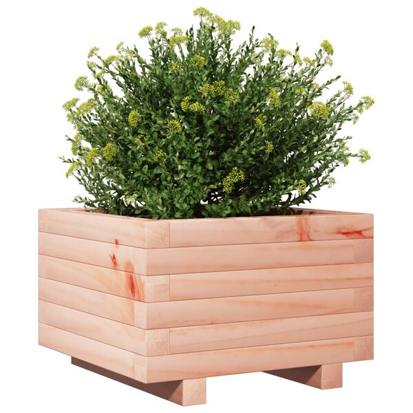 vidaXL Jardinera de madera maciza Douglas 40x40x26,5 cm