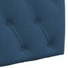 vidaXL Cabecera Colgante Montaje en la pared Azul 150 x 55 x 7 cm tela