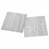 vidaXL Tableros de Suelo 55 pcs Gris 5,11 m&sup2; PVC