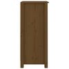 vidaXL Aparadores 2 uds madera maciza de pino marrón miel 40x35x80 cm