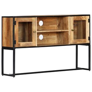 vidaXL Mueble para TV de madera maciza reciclada 120x30x75 cm