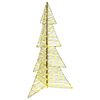 vidaXL &Aacute;rbol de Navidad 240 LED Blanco C&aacute;lido 180 cm Rat&aacute;n