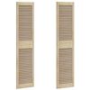 vidaXL Puerta de Armario con puerta 2 pcs Natural 170 x 2,1 x 39,5 cm