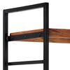vidaXL Estanter&iacute;a de 4 niveles madera maciza de acacia 80x30x180 cm