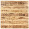 vidaXL Superficie de mesa madera maciza de mango 15-16 mm 70x70 cm