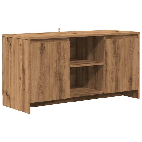 vidaXL Mueble de TV madera ingenier&iacute;a roble artesanal 102x37,5x52,5cm