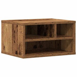 vidaXL Soporte para Impresora Madera vieja 40 x 32 x 22,5 cm