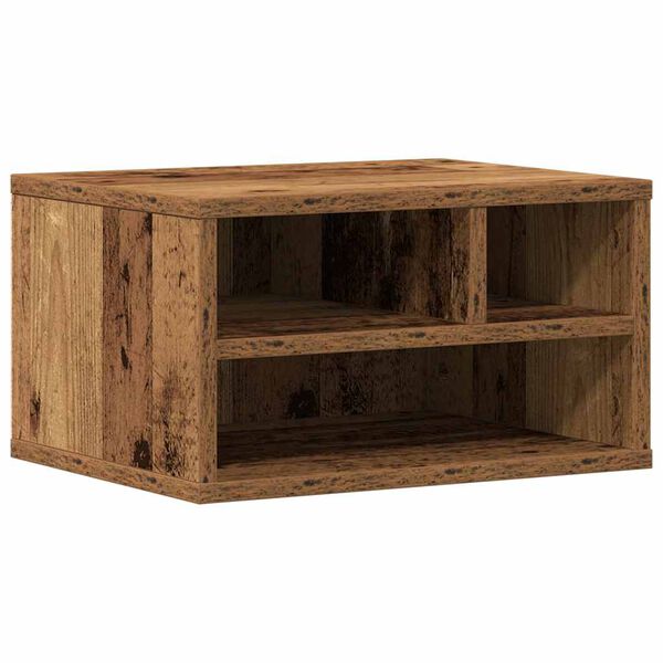 vidaXL Soporte para Impresora Madera vieja 40 x 32 x 22,5 cm