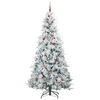 vidaXL &Aacute;rbol de Navidad artificial con ramas articuladas 240 cm