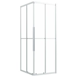 vidaXL Cabina de ducha ESG esmerilado 90x70x180 cm