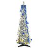 vidaXL &Aacute;rbol de Navidad artificial con 50 LED con soporte 120 cm PVC