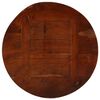 vidaXL Tablero de mesa redondo madera maciza reciclada &Oslash; 50x1,5 cm