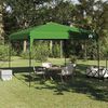 vidaXL Carpa Dosel Manual Verde 290 x 290 x 251 cm tela