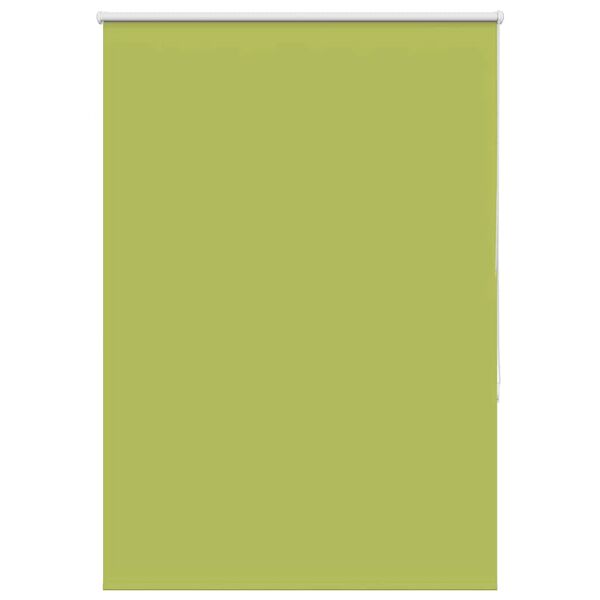 vidaXL Estor Enrollable Opaco hojas verde 95x150 cm Tela Ancho 90,7 cm