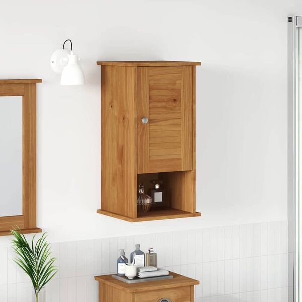 vidaXL Mueble de Cuarto de Ba&ntilde;o con estante VIGO Marr&oacute;n y Marr&oacute;n Miel
