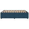 vidaXL Estructura de cama de terciopelo azul 140x190 cm