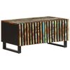 vidaXL Mesa de centro madera maciza de acacia 80x51x40 cm