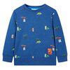 Sudadera infantil azul oscuro m&eacute;lange 128