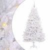 vidaXL &Aacute;rbol de Navidad artificial con ramas articuladas Blanco 180 cm