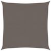 vidaXL Toldo de vela gris antracita HDPE 160 g/m&sup2; 5x5 m