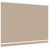 vidaXL Tela de Repuesto para Toldos Beige 430 x 345 cm Poli&eacute;ster