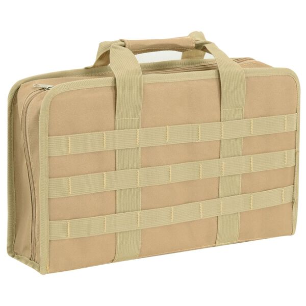 vidaXL Bolso de pistola tela oxford caqui 40x24x10 cm