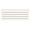 vidaXL Caja de almacenaje madera maciza de pino blanco 89x36,5x33 cm