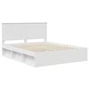 vidaXL Estructura de cama 160 x 200 cm Madera de pino macizo