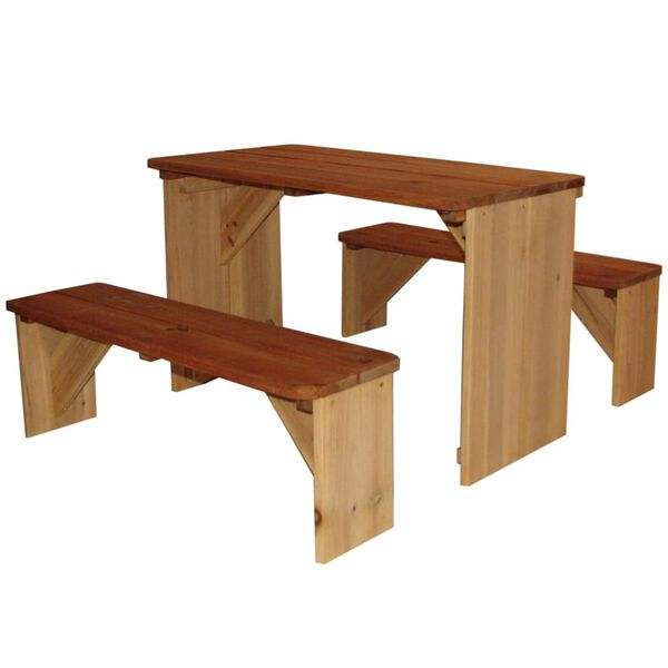 AXI Juego de muebles de picnic ZidZed XL