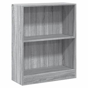 vidaXL Estanter&iacute;a madera de ingenier&iacute;a gris Sonoma 60x24x76 cm