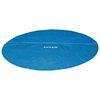 Intex Cubierta de piscina solar polietileno azul 206 cm