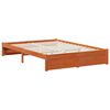vidaXL Estructura de cama con caj&oacute;n Marr&oacute;n cera 160 x 200 cm
