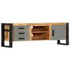 vidaXL Mueble de TV de madera maciza de mango 120x30x40 cm