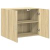 vidaXL Armario de pared madera ingenier&iacute;a roble Sonoma 80x42,5x64 cm