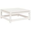 vidaXL Juego de sof&aacute;s de jard&iacute;n 9 pzas madera maciza de pino blanco